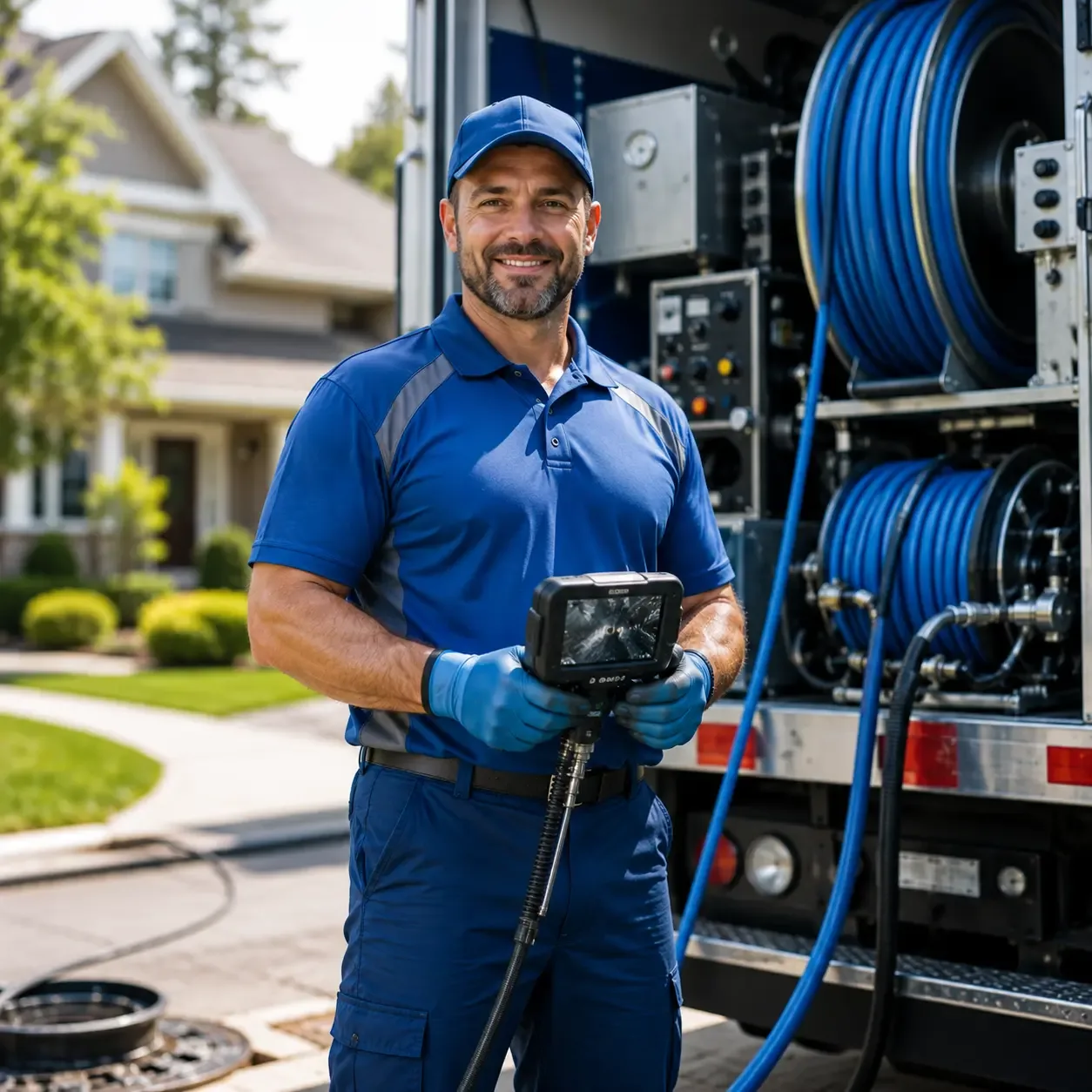 Local outdoor drain cleaning specialists in Lund, NV